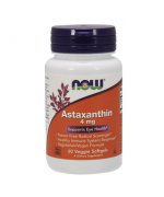 NOW FOODS Astaxanthin (Astaksantyna) 4mg - 60 kapsułek
