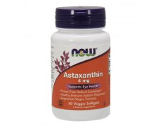 NOW FOODS Astaxanthin (Astaksantyna) 4mg