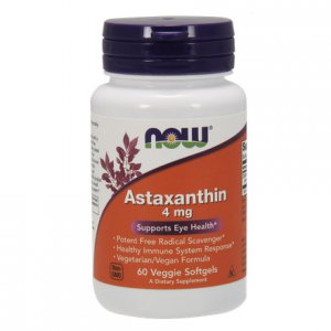 NOW FOODS Astaxanthin (Astaksantyna) 4mg