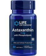 Life Extension Astaksantyna 4 mg i Fosfolipidy - 30 miękkich kapsułek