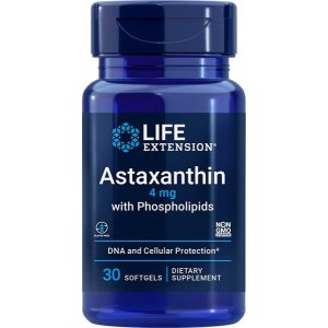 Life Extension Astaksantyna 4 mg i Fosfolipidy 