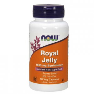 NOW FOOD Royal Jelly (mleczko pszczele) 1500mg