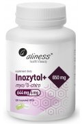 Aliness, Inozytol myo / D-chiro, 650mg + B6 - 100 kapsułek