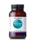 VIRIDIAN Myo-inozytol z kwasem foliowym - 120 g