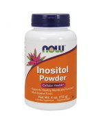 NOW FOODS Inozytol proszek 113g - Proszek 113g