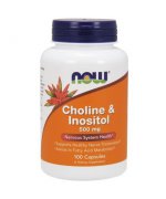 NOW Cholina & Inozytol 500mg - 100 kapsułek