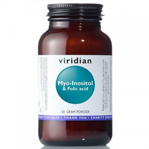 VIRIDIAN Myo-inozytol z kwasem foliowym 