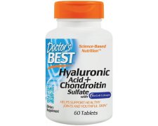 Doctor's Best Hyaluronic Acid + Chondroitin Sulfate with BioCell Collagen