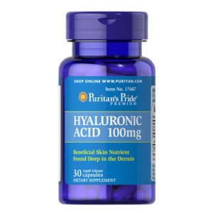 PURITANS PRIDE Kwas Hialuronowy 100mg