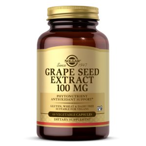 Solgar ekstrakt z pestek winogron 100 mg - 60 kapsułek