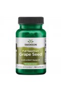SWANSON Grape Seed (Ekstrakt z pestek winogron) 380mg - 100 kapsułek