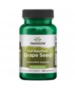 SWANSON Grape Seed (Ekstrakt z pestek winogron) 380mg - 100 kapsułek