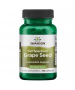 SWANSON Grape Seed (Ekstrakt z pestek winogron) 380mg - 100 kapsułek