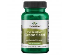 SWANSON Grape Seed (Ekstrakt z pestek winogron) 380mg