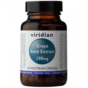 VIRIDIAN OPC ekstrakt - Wyciąg z pestek winogron 100 mg 