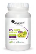 Aliness OPC exGrapeSeed 400 mg VEGE (pestki winogron) - 100 kapsułek