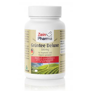 Zein Pharma Green Tea Deluxe, 500mg zielona herbata