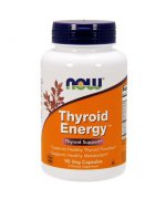 NOW Foods Thyroid Energy na tarczycę - 180 kapsułek
