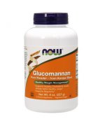 NOW FOODS Glucomannan proszek 227g - Proszek 227 g