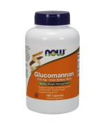 NOW FOODS Glucomannan 575mg - 180 kapsułek