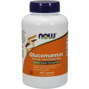 NOW FOODS Glucomannan 575mg