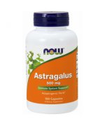 NOW Astragalus (Traganek) 500mg - 100 kapsułek