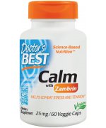 DOCTOR`S BEST Calm with Zembrin 25mg (stres) - 60 kapsułek