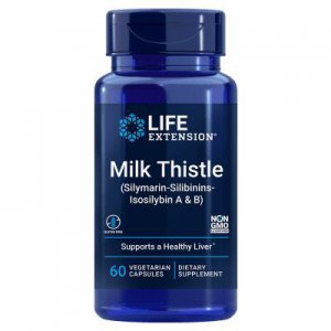 Life Extension Milk Thistle, Silymarin-Silibinins-Isosilybin A & B (zdrowie wątroby)