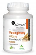 Aliness Panax Ginseng (ŻEŃ-SZEŃ KOREAŃSKI) 400mg - 100 kapsułek