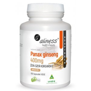 Aliness Panax Ginseng (ŻEŃ-SZEŃ KOREAŃSKI) 400mg 