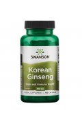 SWANSON Ginseng Korean (Żeń-szeń koreański) 500mg - 100 kapsułek