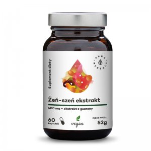 AURA HERBALS Żeń-szeń + Guarana