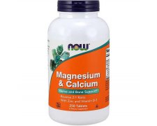NOW FOODS Magnesium Calcium Zinc D3 (Magnez Wapń Cynk Witamina D3)