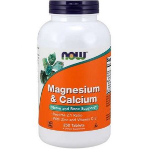 NOW FOODS Magnesium Calcium Zinc D3 (Magnez Wapń Cynk Witamina D3)