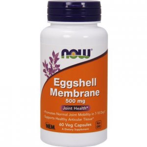 NOW FOODS Eggshell Membrane (Membrana jaja kurzego) 500mg