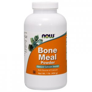 NOW Bone meal powder 454g (Układ kostno-stawowy)