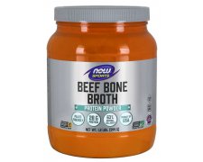 Now Foods Bone Broth, Beef Powder - 544g ( bulion z kości wołowej)