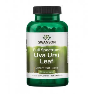 SWANSON Uva Ursi Leaf (Arctostaphylos uva ursi) (Mącznica lekarska) 450mg