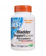 DOCTOR`S BEST Bladder Support + Cranberry (układ moczowy) - 60 kapsułek