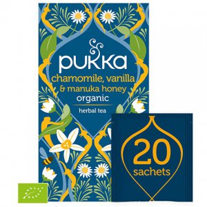 Pukka Chamomile, Vanilla & Manuka Honey BIO