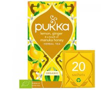 Pukka Lemon, Ginger & Manuka Honey BIO 20 saszetek