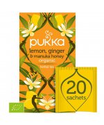 Pukka Lemon,Ginger & Manuka Honey BIO - 20 saszetek