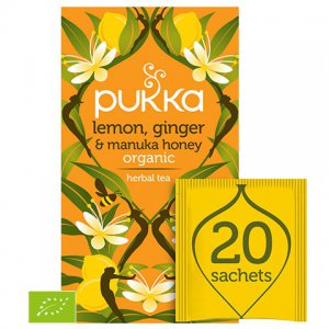 Pukka Lemon,Ginger & Manuka Honey BIO
