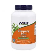 NOW FOODS Slippery Elm (Wiąz czerwony) Proszek 113g - Proszek 113g