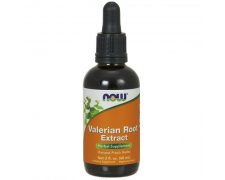 NOW FOODS waleriana w kroplach (Kozłkek lekarski) Extract 59 ml
