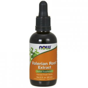 NOW FOODS waleriana w kroplach (Kozłkek lekarski) Extract 59 ml