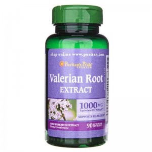 PURITANS PRIDE Waleriana (Kozłek Lekarski) Valerian Root Extract 1000 mg