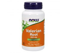 NOW FOODS Waleriana kapsułki - Kozłek lekarski 500mg