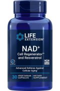 LIFE EXTENTION NAD + Cell Regenerator and Resveratrol - 30 kapsułek
