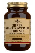 SOLGAR Super Starflower Oil 1300 mg - Olej z Ogórecznika - 30 kapsułek